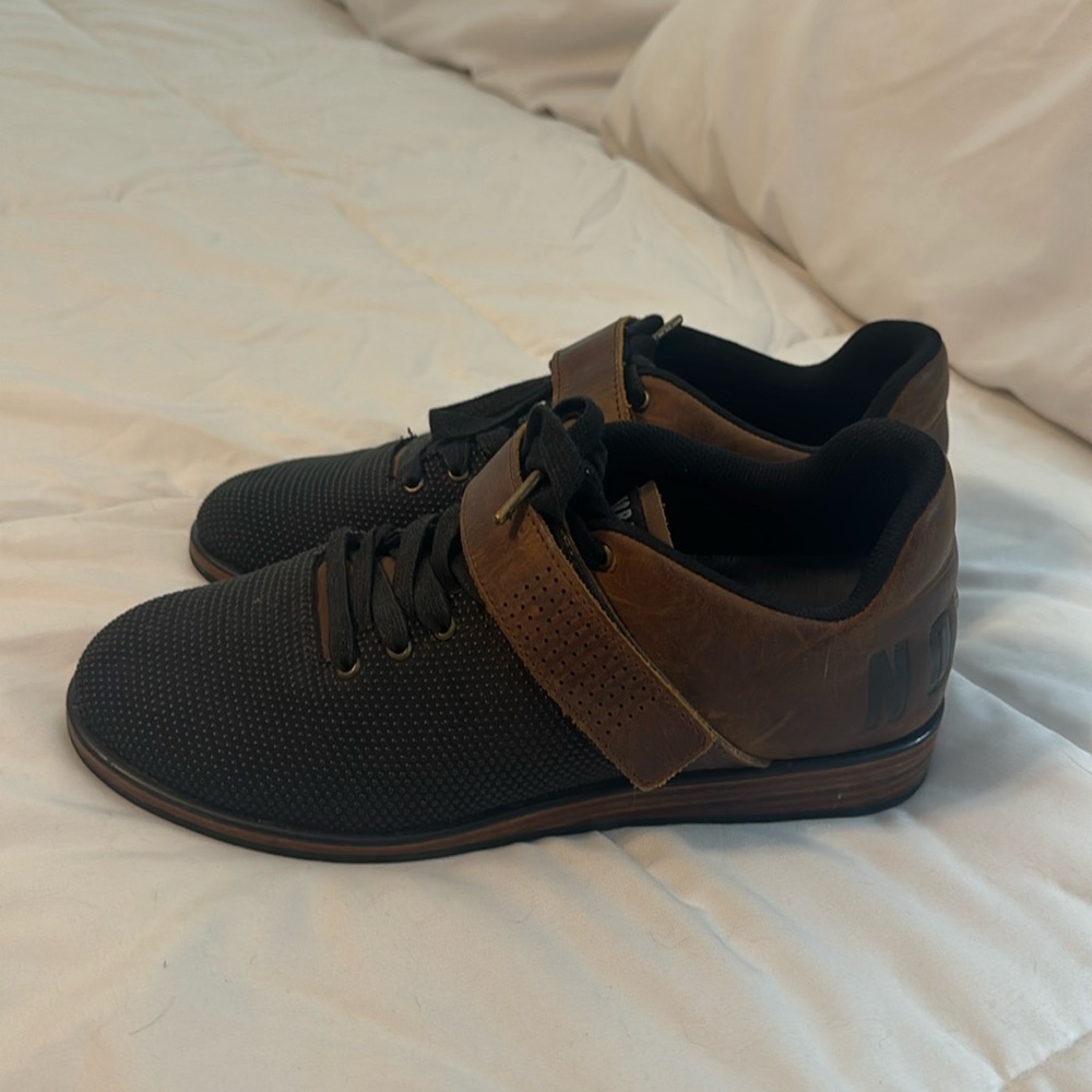 NOBULL Black and Brown Athletic Shoes